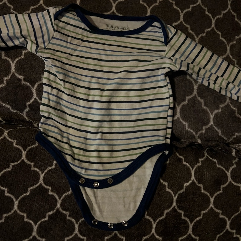 Stripe onesie